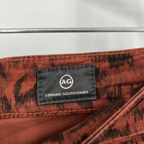 AG Adriano Goldschmied The Farrah Corduroy Pants Size 27 High Rise Skinny Ankle - Picture 5 of 12